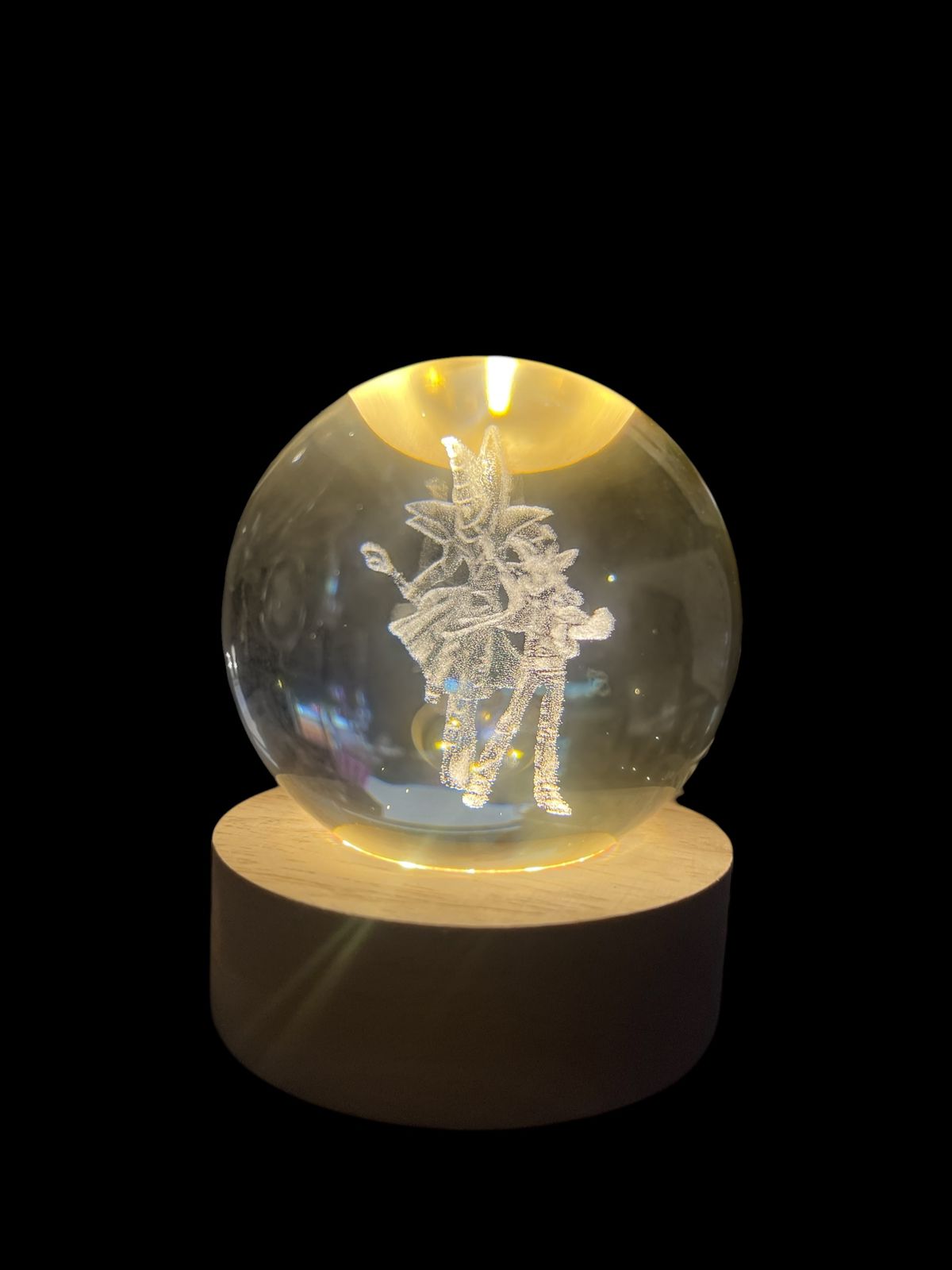 Lampara Bola De Cristal 3D Yu-Gi-Oh