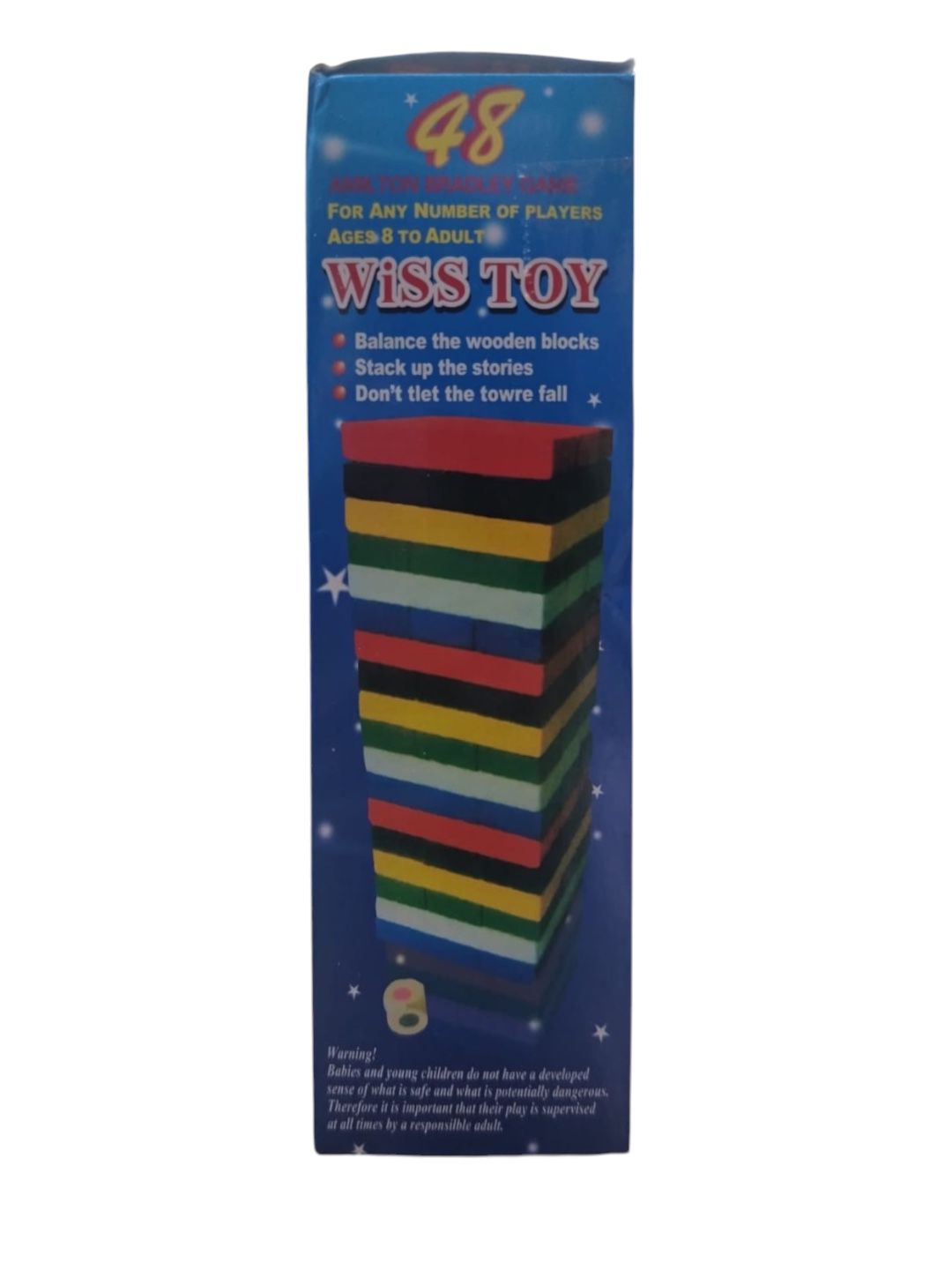 Juego De Mesa Jenga Wiss Toy Balance