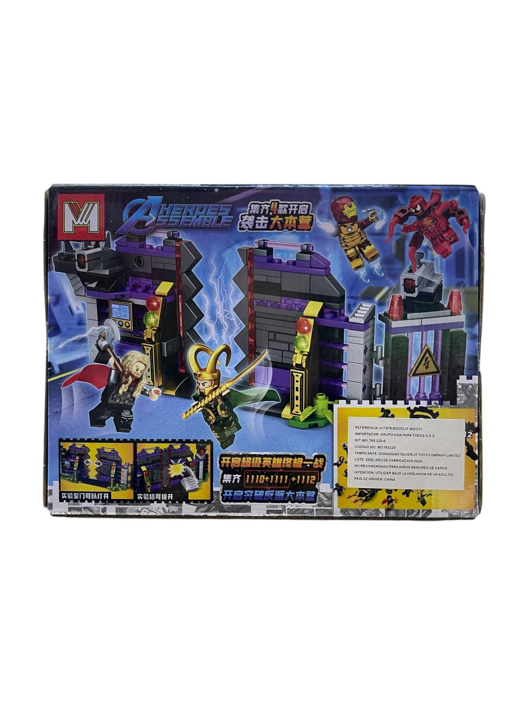 Lego Ataque al Campamento Base Avengers
