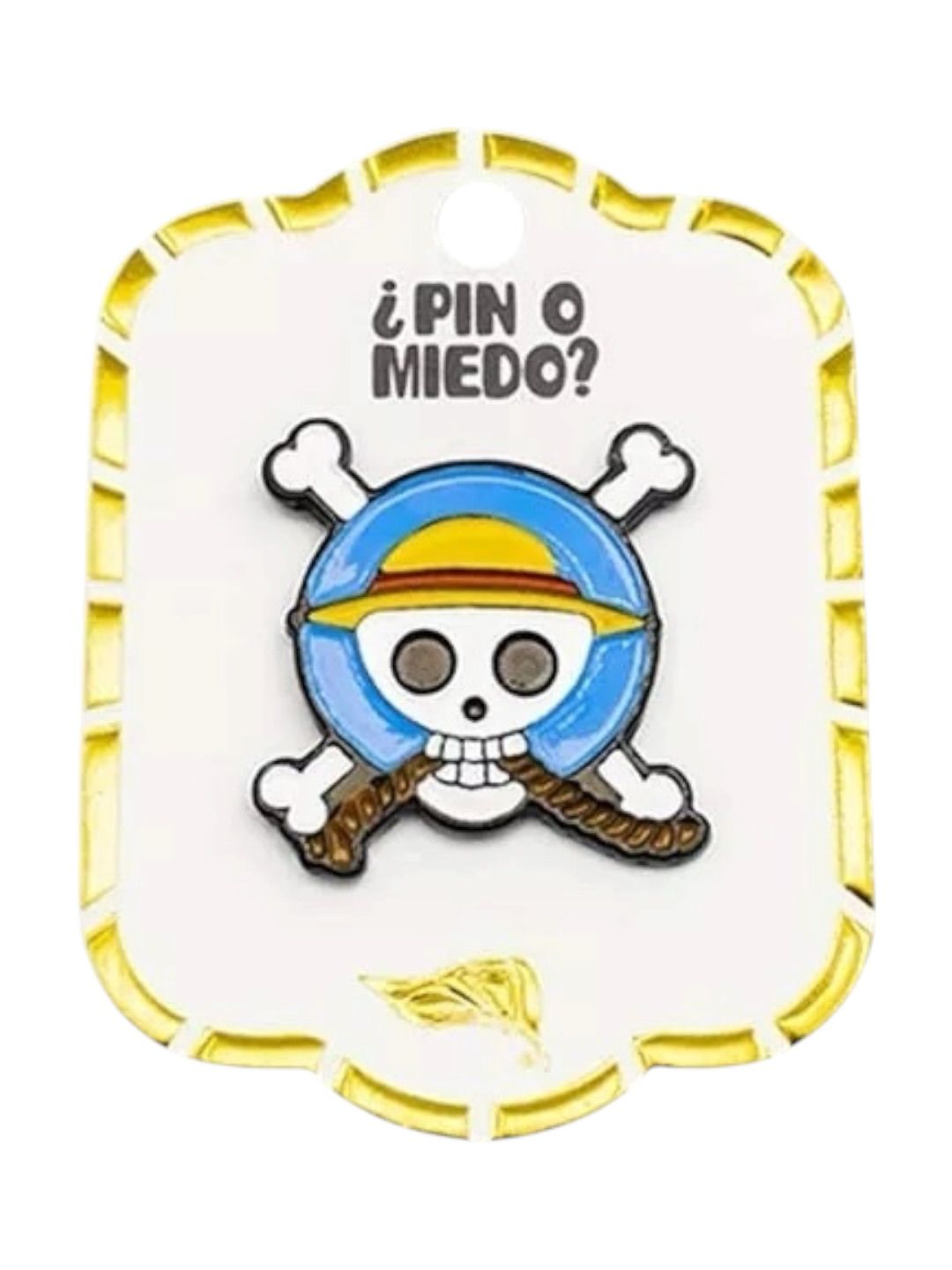 Pin Metalico Jolly Roger  Monkey D. Luffy One Piece