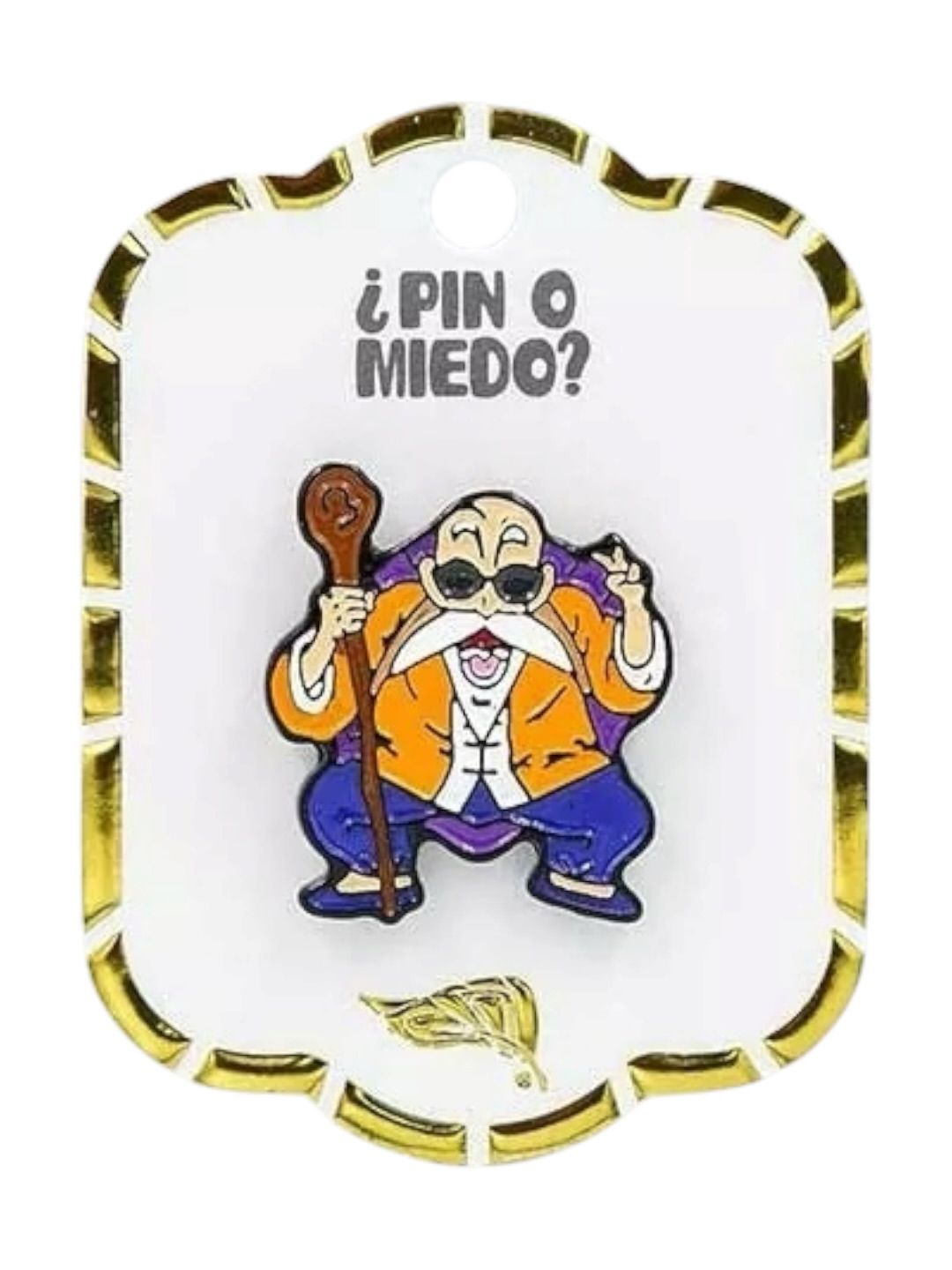 Pin Metalico Maestro Roshi Drago Ball Z