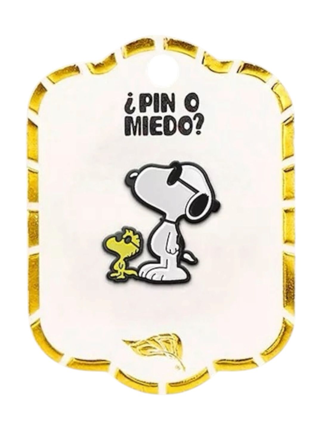Pin Metalico  Snoopy y Woodstock