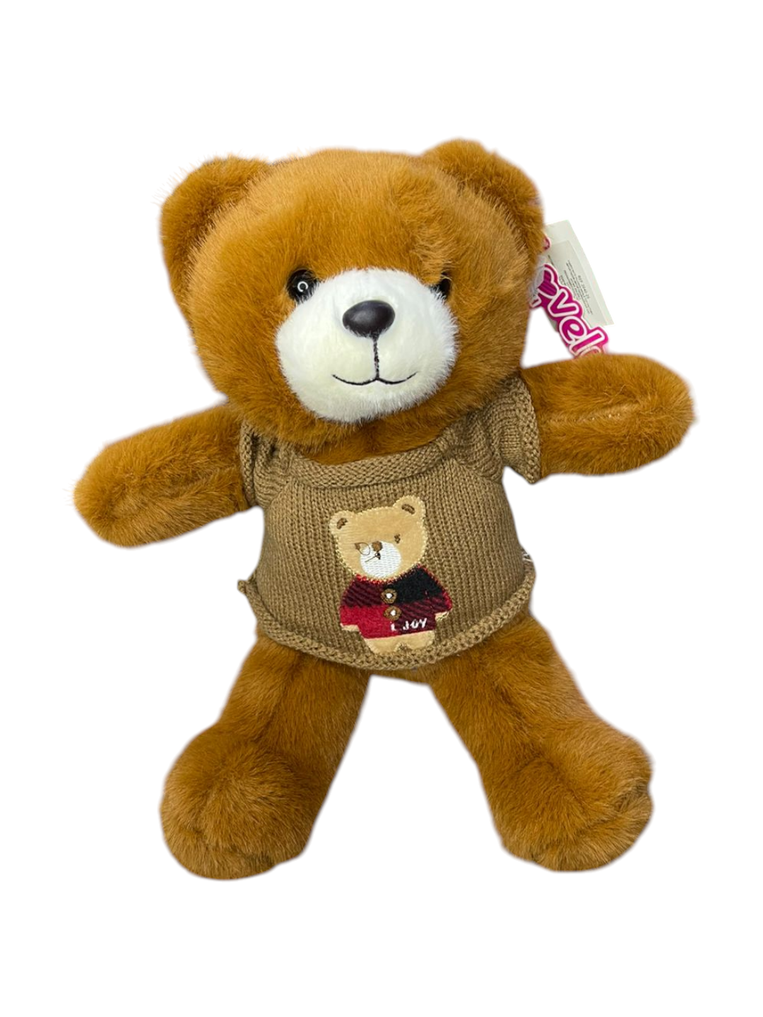 Peluche Oso Marron Tejido