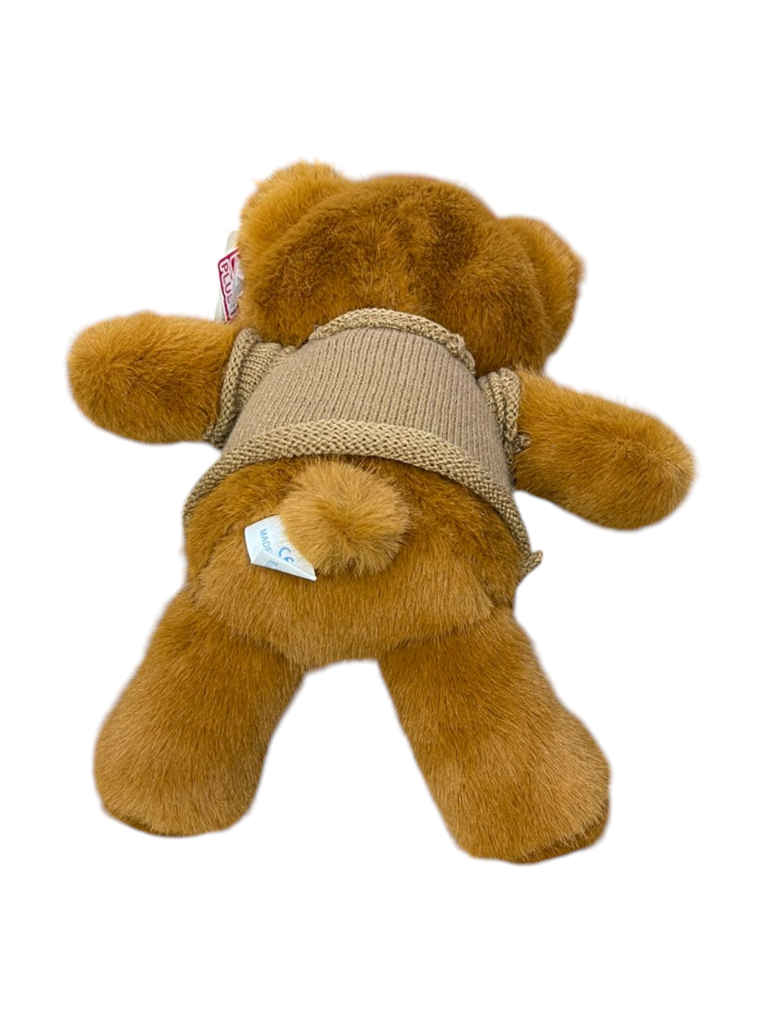 Peluche Oso Marron Tejido