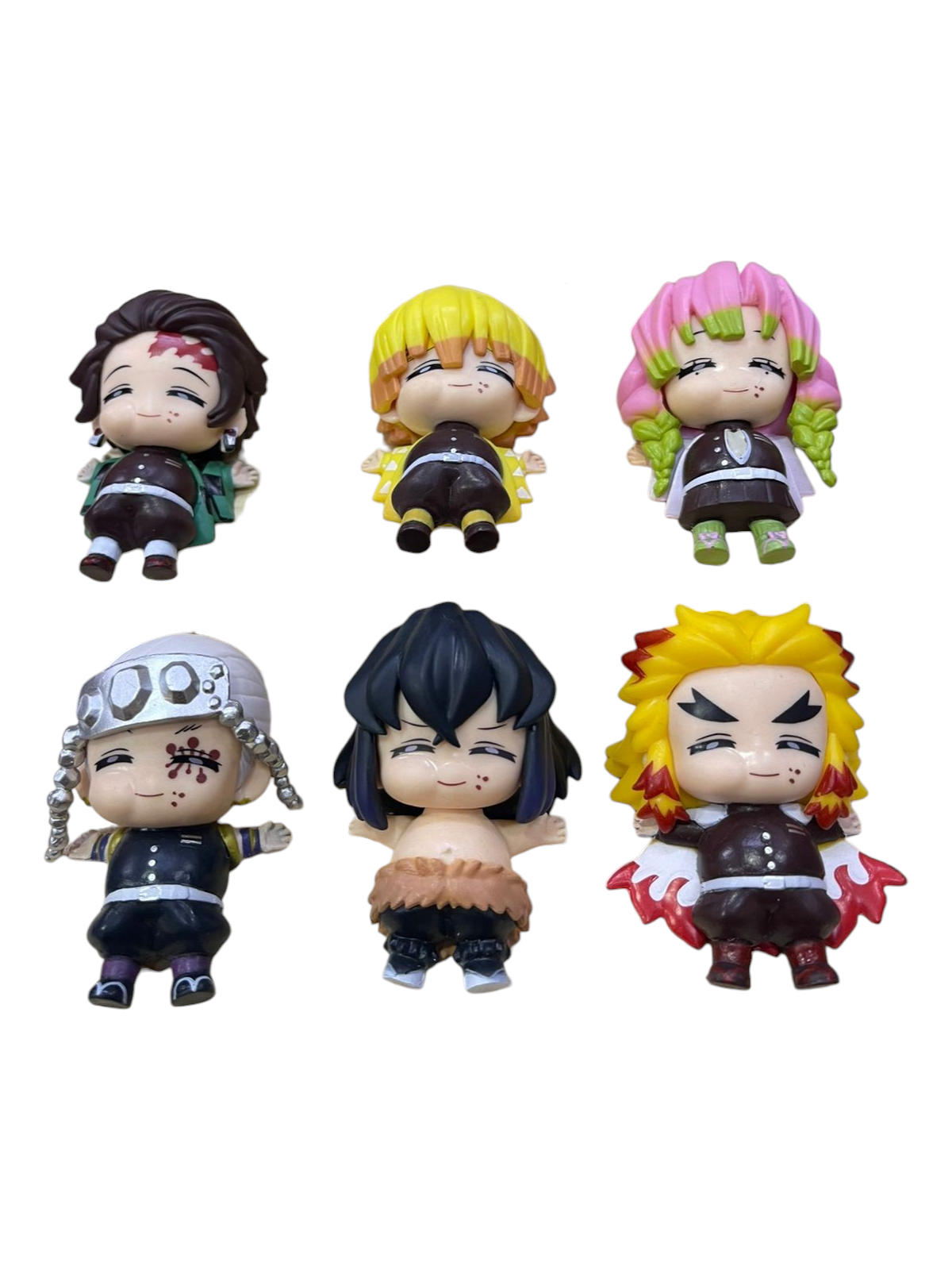 Coleccion De Figuras X6 Demon Slayer