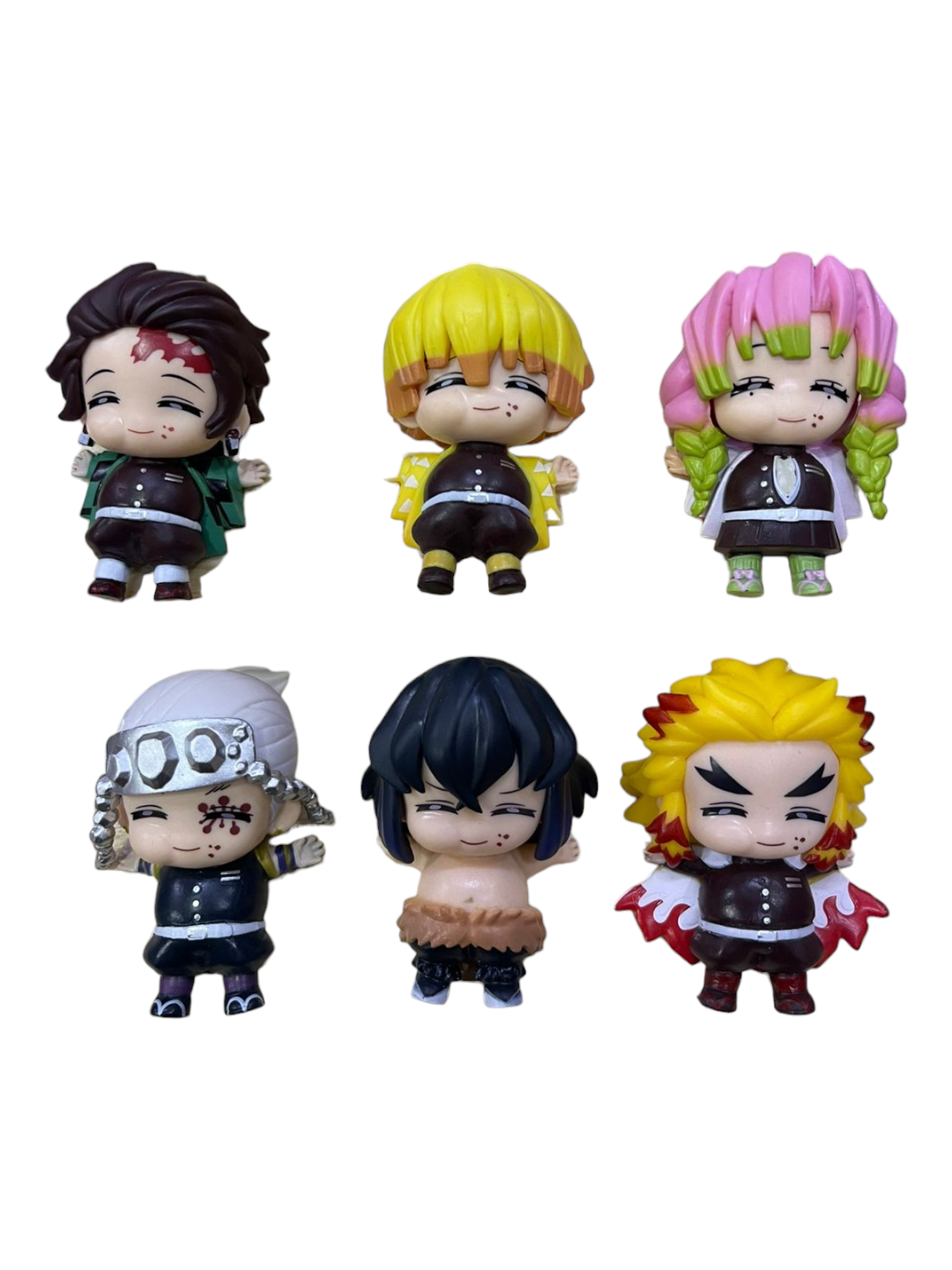 Coleccion De Figuras X6 Demon Slayer