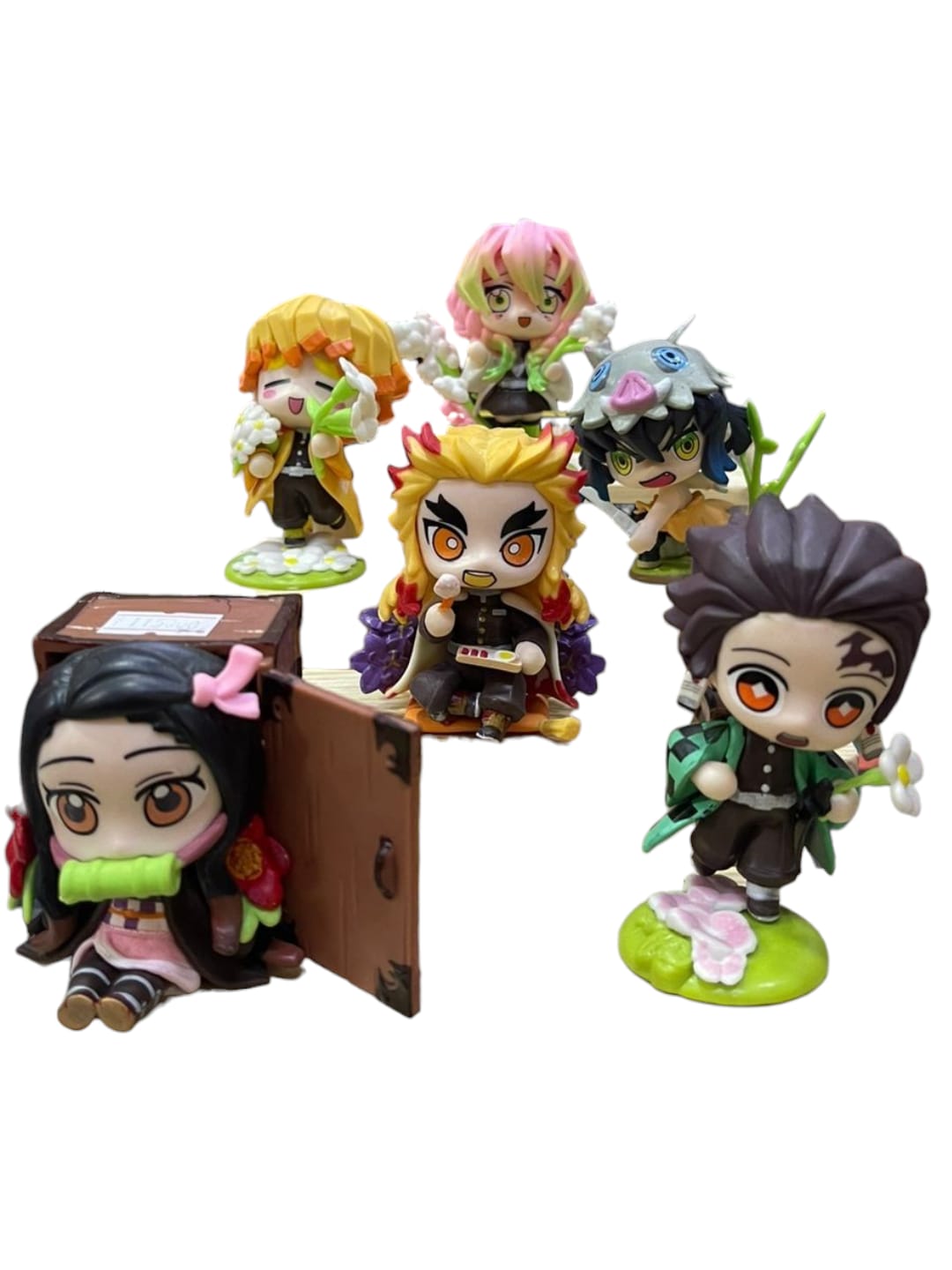 Coleccion De Figuras x6 Demon Slayer