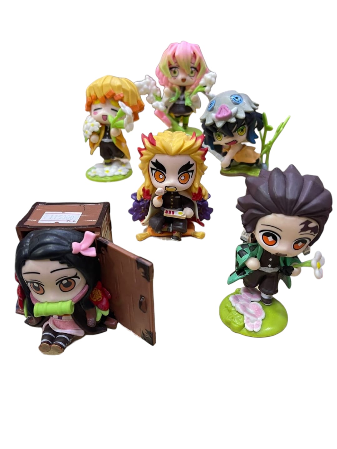 Coleccion De Figuras x6 Demon Slayer