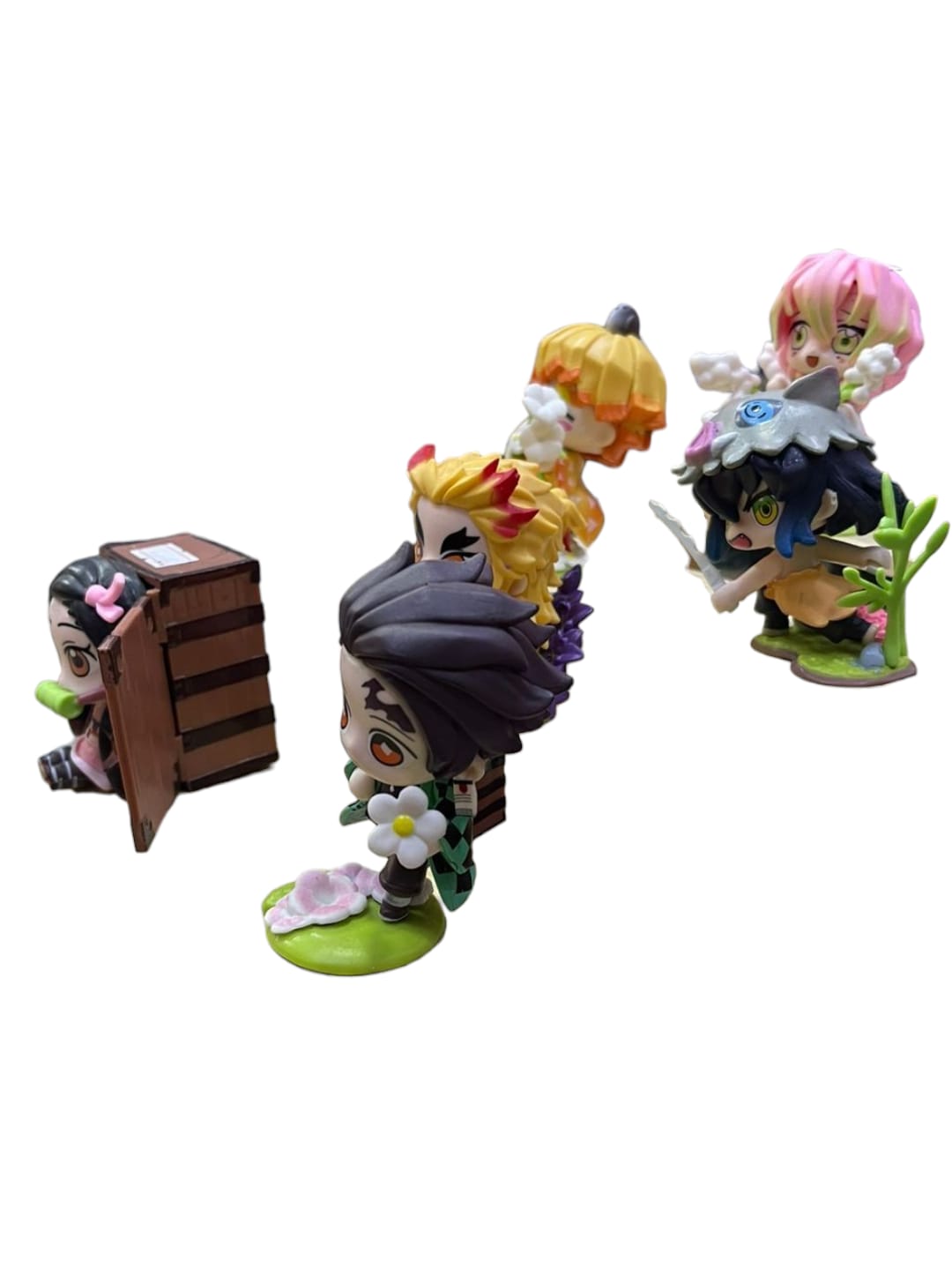 Coleccion De Figuras x6 Demon Slayer