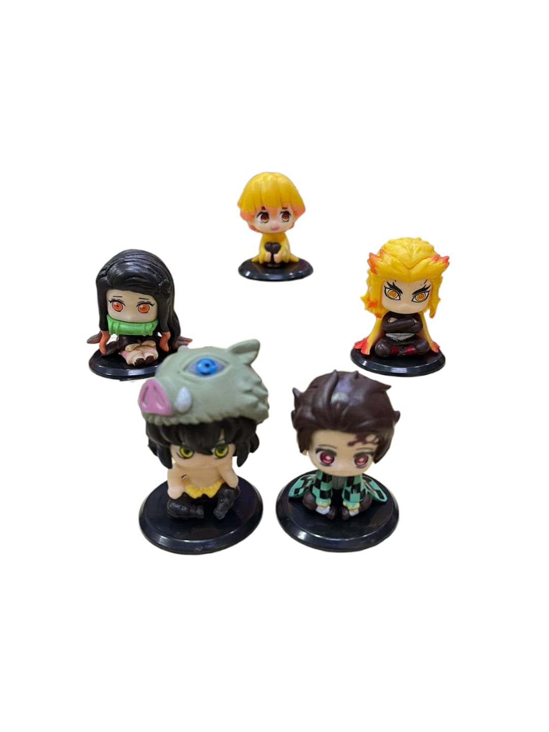 Coleccion De Figuras x 5 Demon Slayer