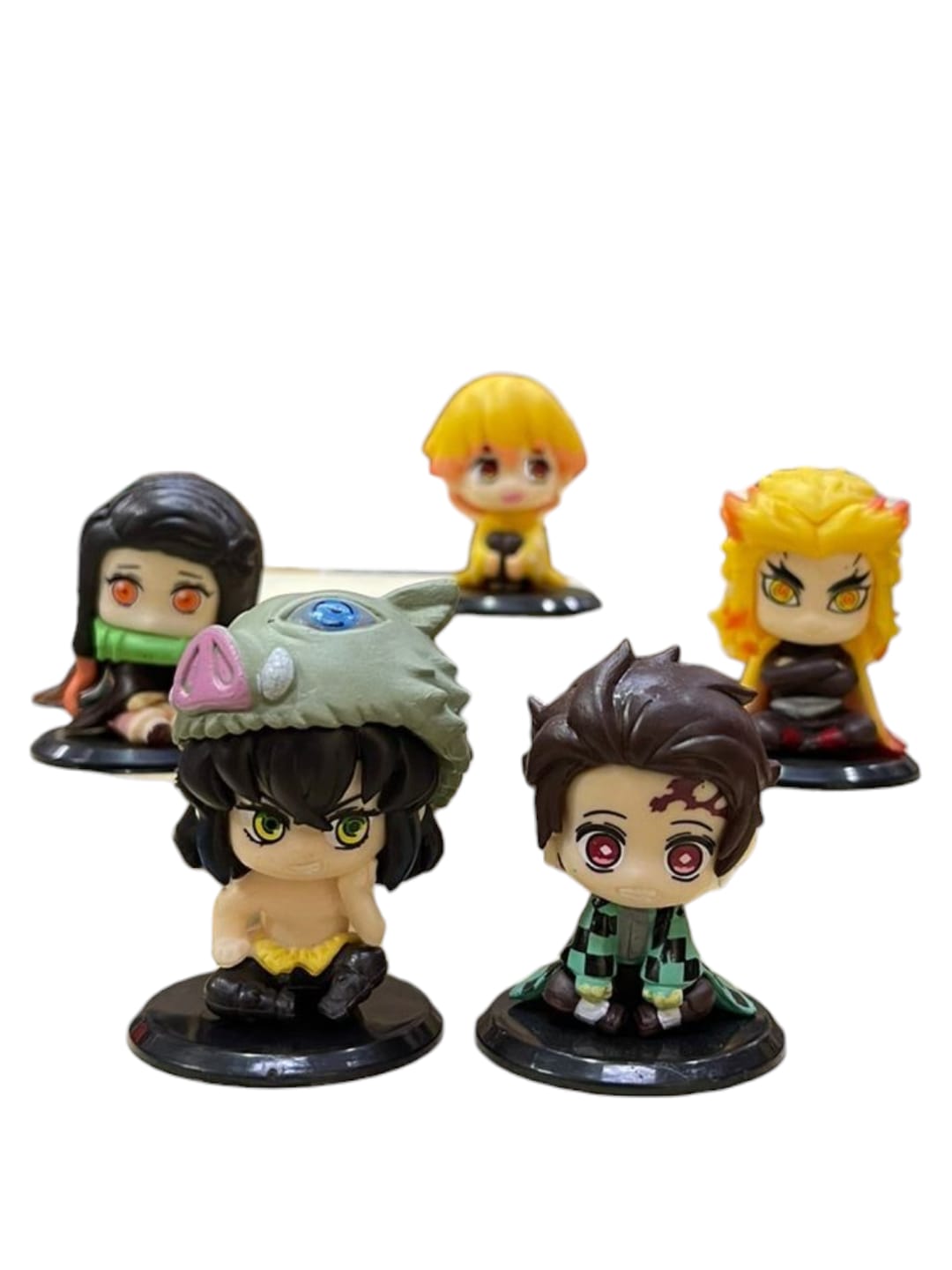 Coleccion De Figuras x 5 Demon Slayer