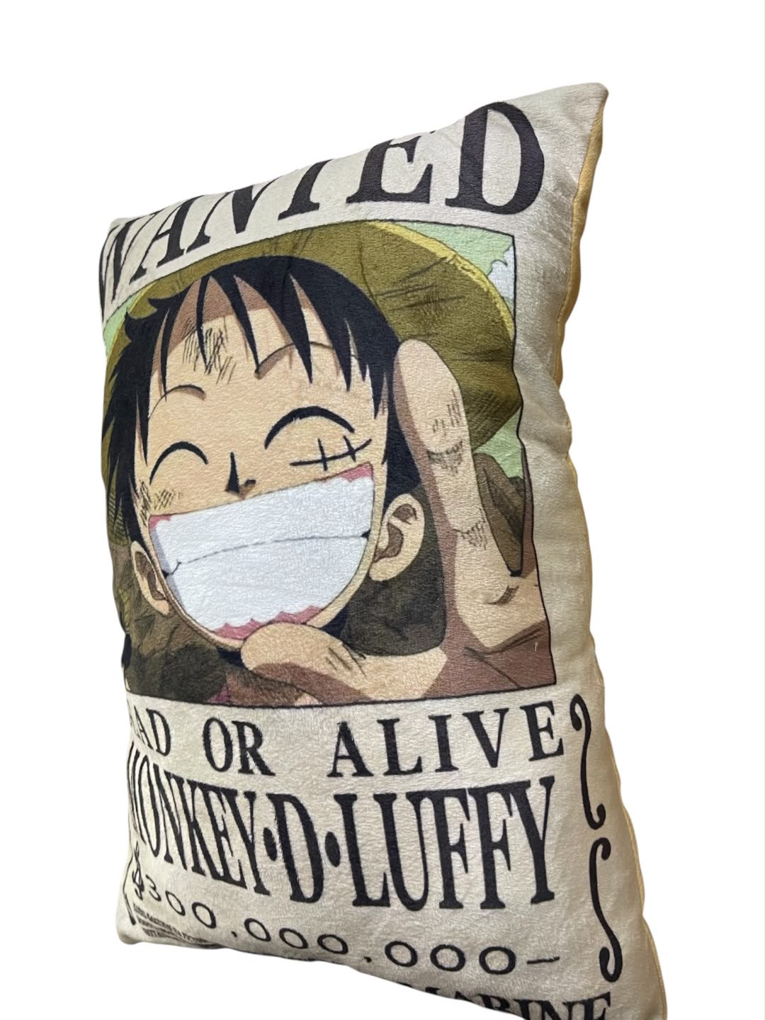 Cojin Cartel De Recompensa Monkey D. Luffy One Piece