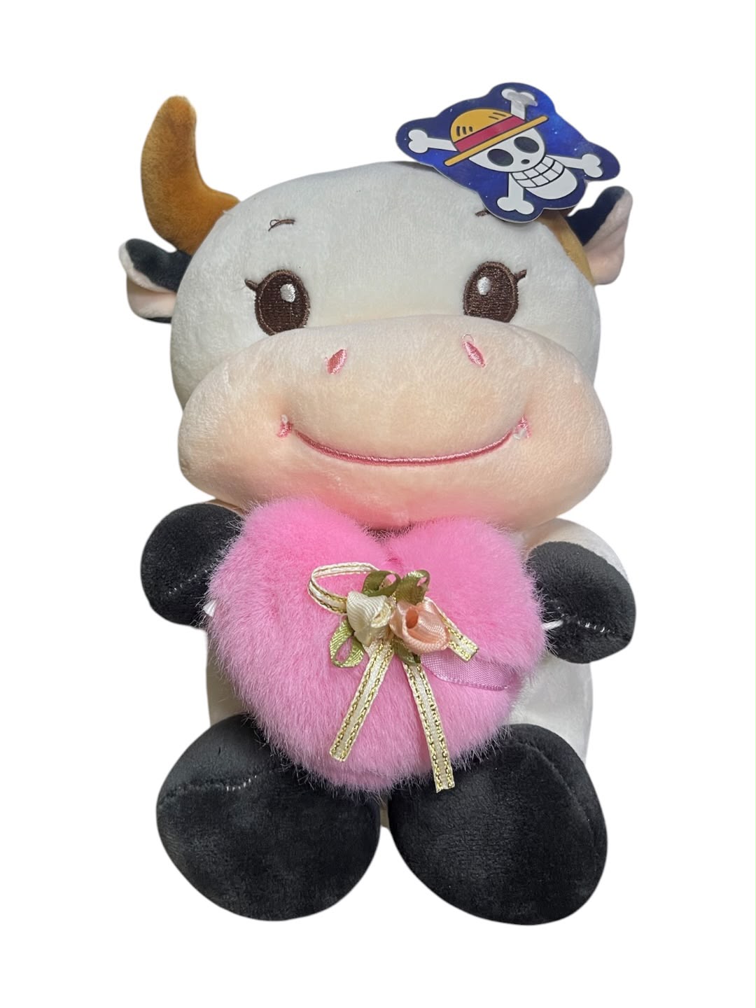 Peluche Vaca Con Corazon