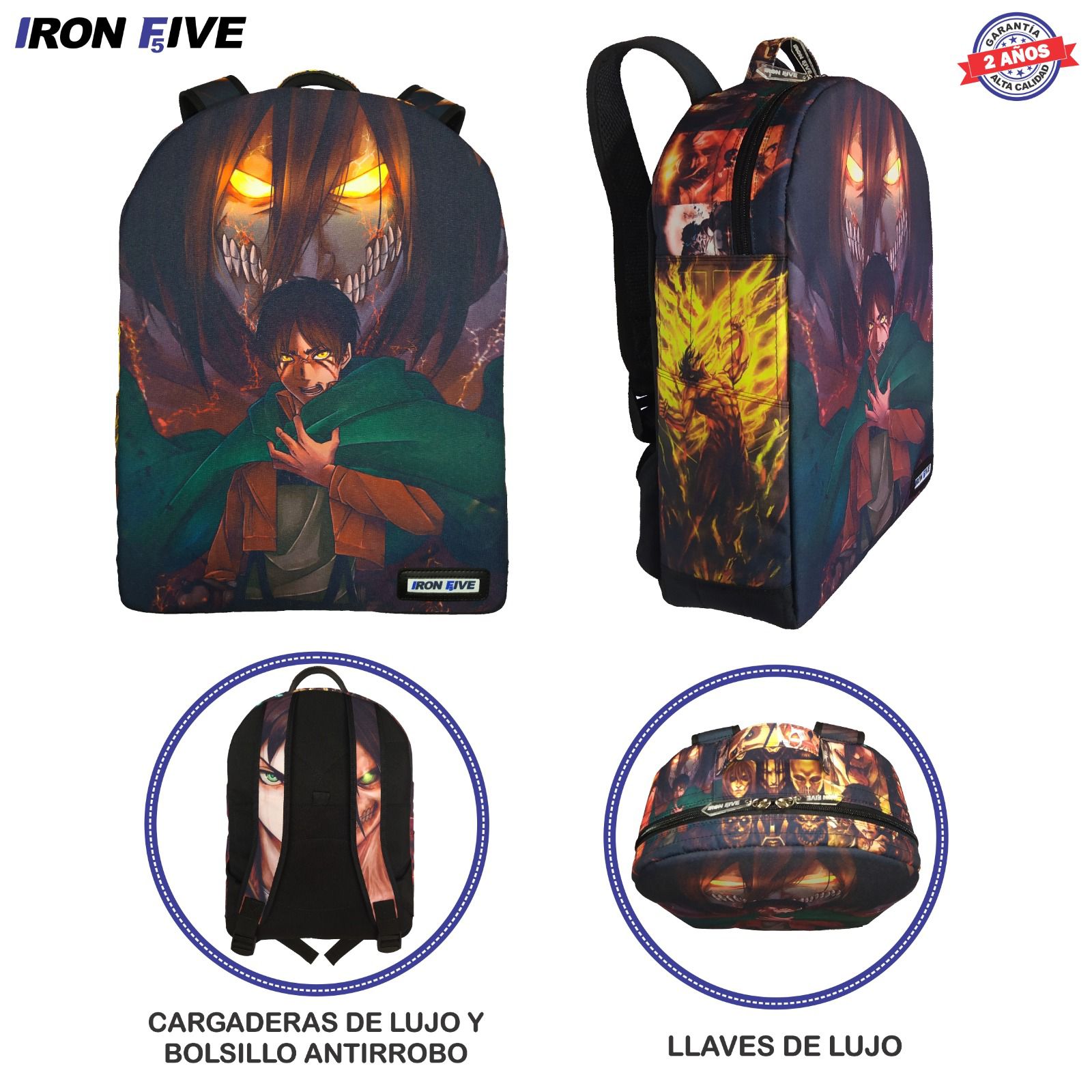 Bolso Shingeki No Kyojin