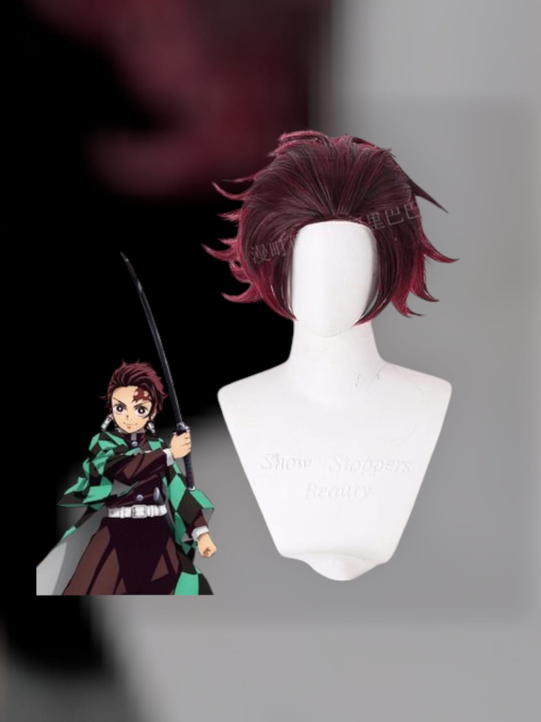 Peluca Tanjiro Kamado