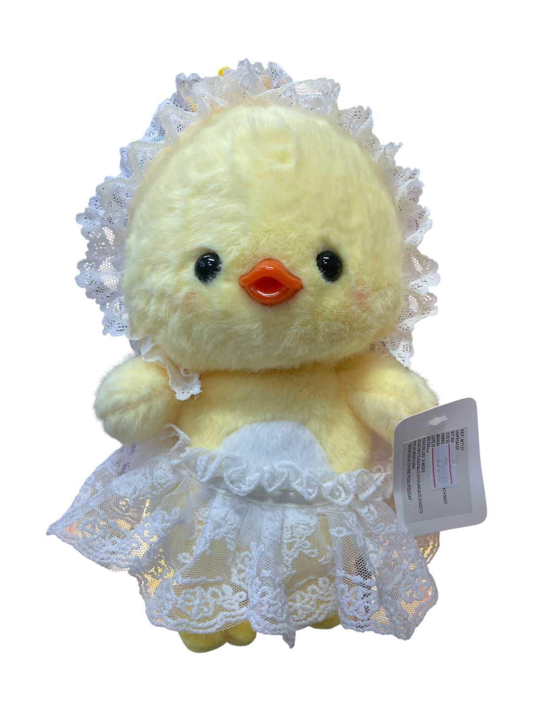Peluche Pollito Con Vestido De Encaje