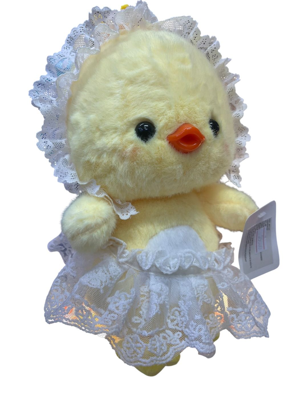 Peluche Pollito Con Vestido De Encaje
