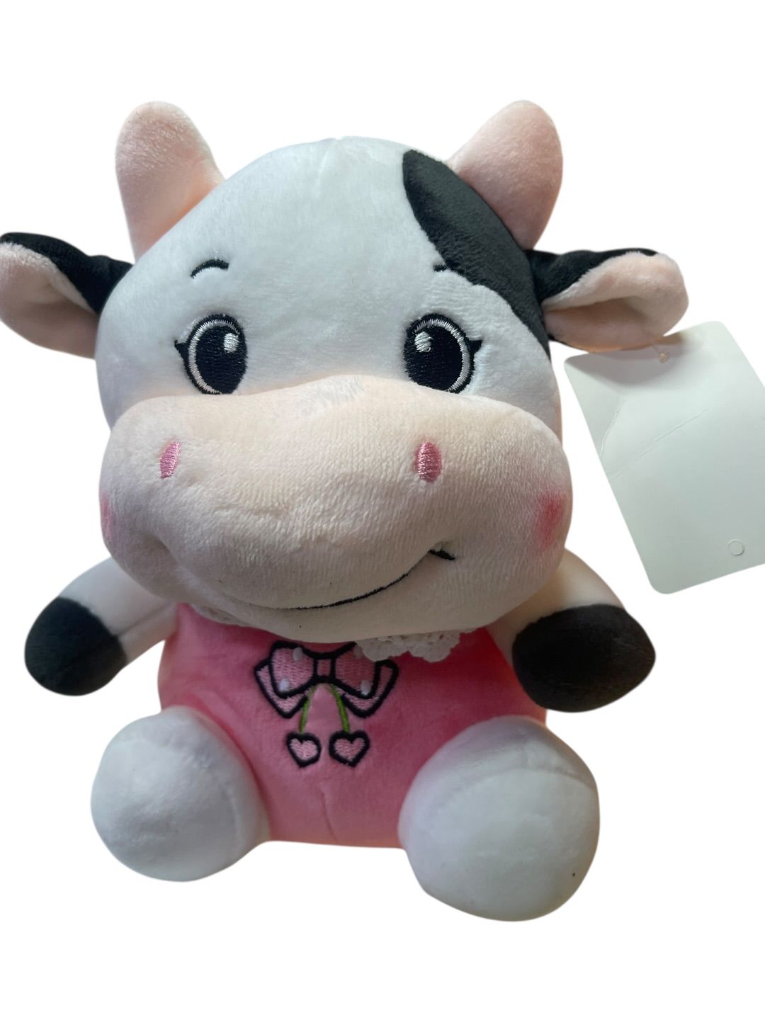 Peluche Vaca Con Camisa Rosada