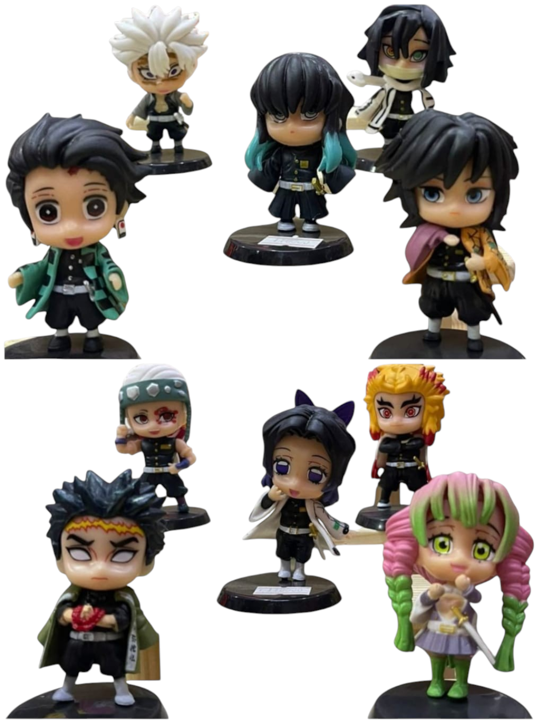 Coleccion De Figuras x10 Demon Slayer