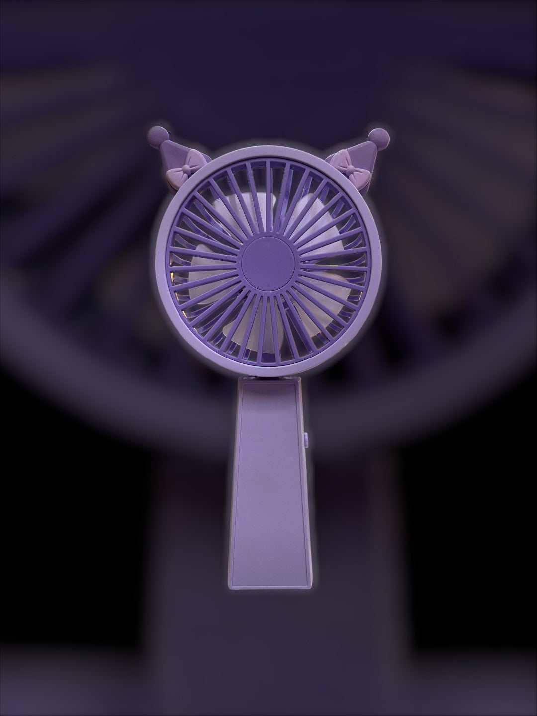 Ventilador Kuromi Morado