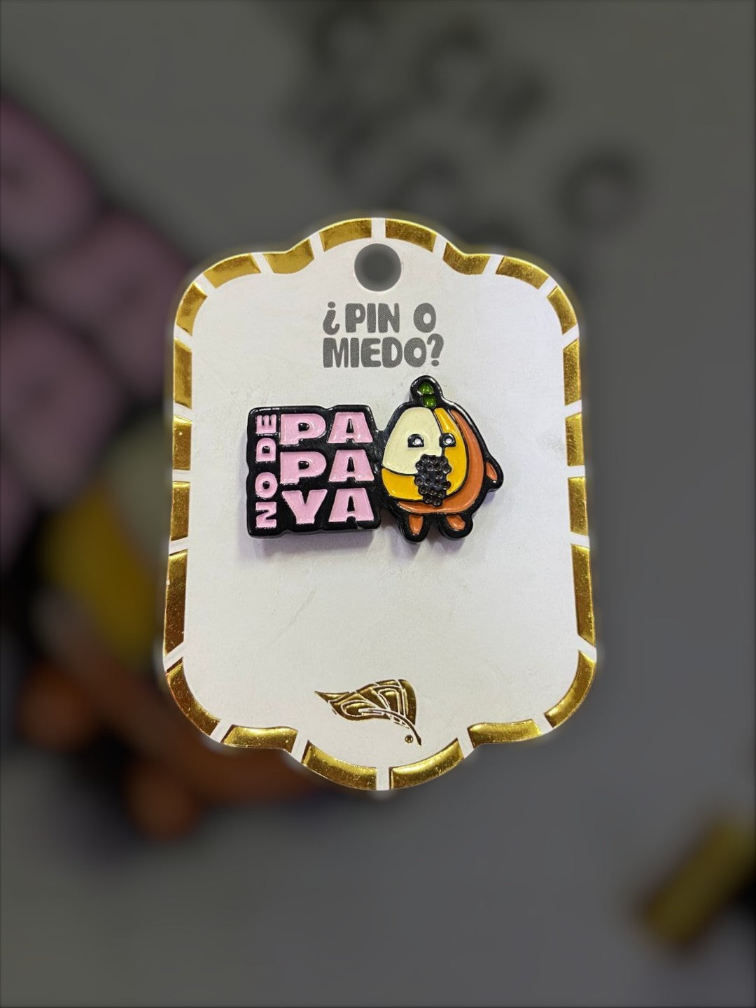 Pin No De Papaya