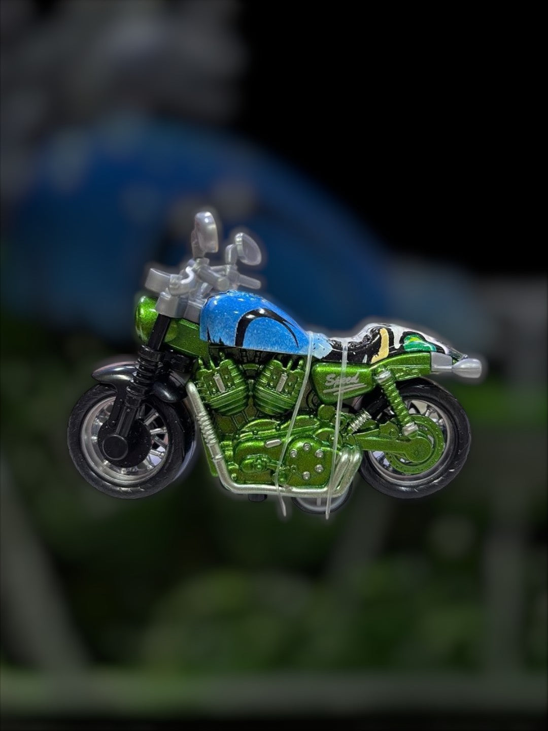 Moto Coleccionable (Verde)