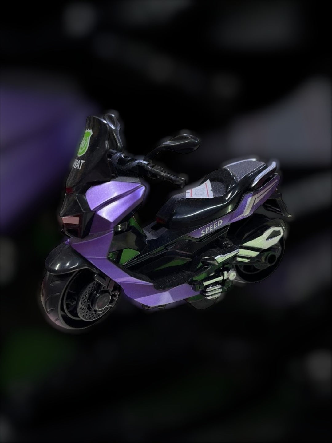 Moto Coleccionable Scoter (Morada)